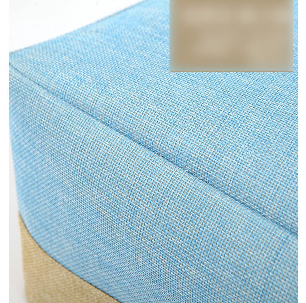 Anevous Storage Box 36 x 26 x 16 cm, Foldable Storage Basket, Fabric Storage Baskets with Cotton Rope, Fabric Boxes Storage for Toys, Shelves