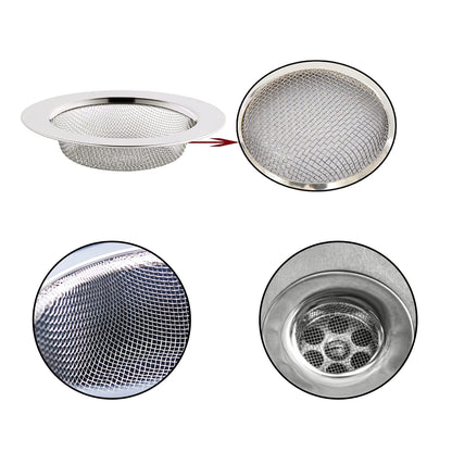 Stainless Steel Kitchen Sink Strainer Plug,Sink Strainer for Shower,2pcs