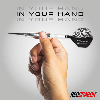 RED DRAGON Luke Humphries TX1 Pioneer 22 Gram Premium Tungsten Darts Set with Flights and Stems