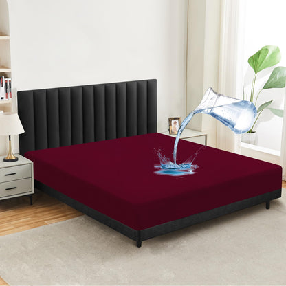 mafudoxi Mattress Protector Waterproof 180 x 200 cm, Incontinence Fitted Sheet, Breathable Mattress Protector Bed Sheet