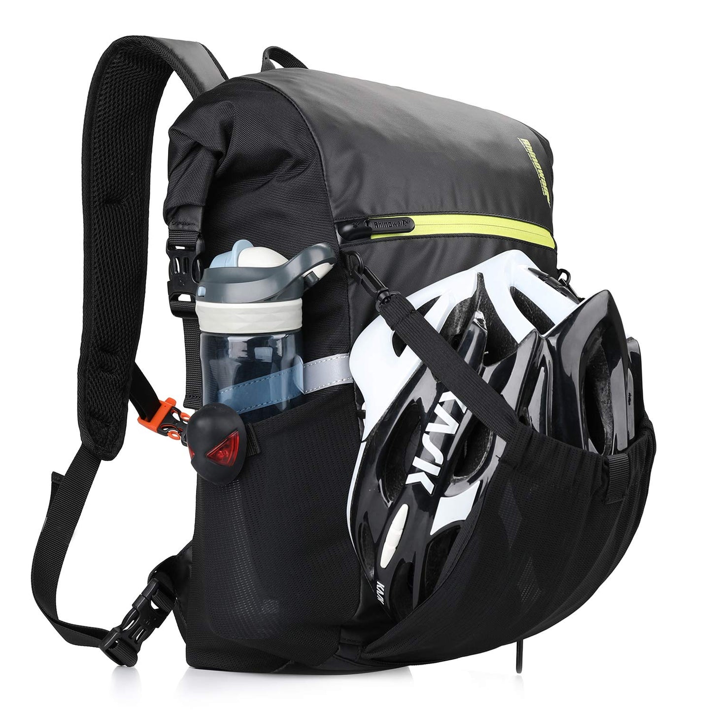 Rhinowalk Bike Bag Waterproof Pannier Backpack Convertible - 2 in 1 Bicycle Saddle Bag Shoulder Bag Laptop Pannier Professional Cycling