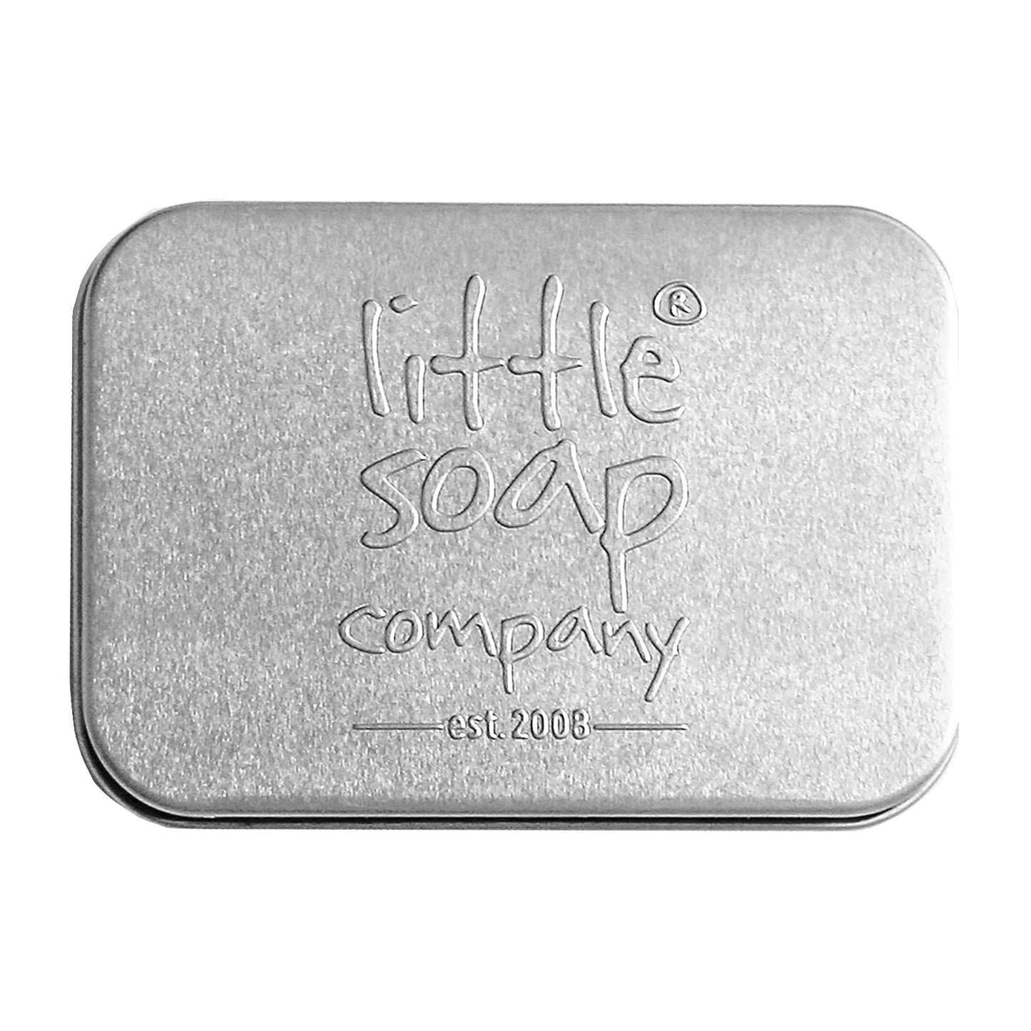 Little Soap Company Naturals Soap Storage Tin for 100g Bars, Leak-Free
