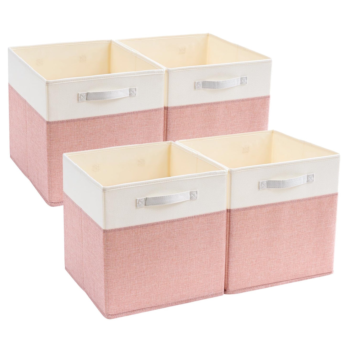 Mangata Cube Storage Boxes 33x33x33 cm, Large Fabric storage baskets for Storage Cube Units, Clothes Bins, Baskets, Chests,Toys