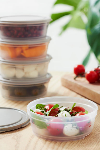 SmartStore Leakproof Food Storage Container 0,3L - Set of 8 | Dishwasher, Fridge, Microwave Safe | Lunch Box Meal Prep | Food Approved, BPA Free