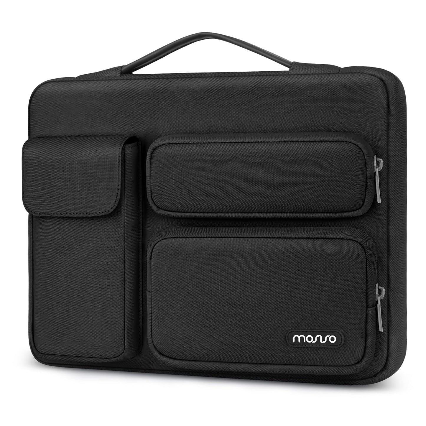 MOSISO 360 Protective Laptop Case 13.3 inch, 13-13.3 inch Laptop Sleeve Compatible with MacBook Air/Pro 13 / Pro 14, HP Dell ASUS Lenovo, Side Open