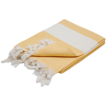 Eternique Art Turkish Beach Towel – Lightweight, Quick-Dry Hammam Towel for Beach, Pool, Travel, Gym, Fitness – 100% Cotton Peshtemal