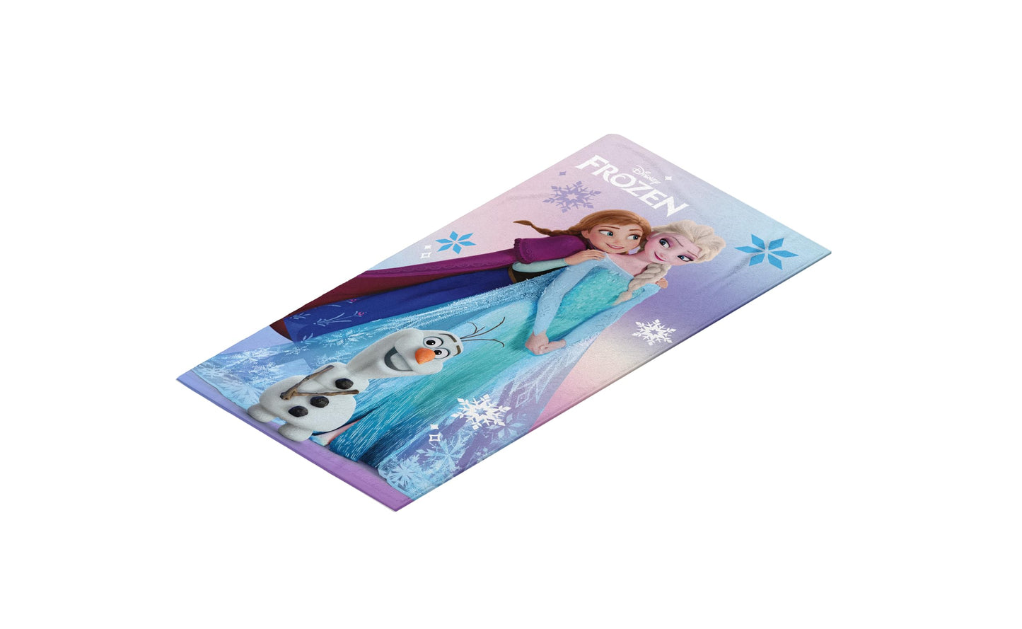 hermet Frozen Beach Towel, 70 x 140 cm, Beach or Pool Towel, 100% Soft Cotton, Practical and Lightweight