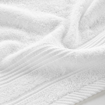 Douceur d'Intérieur, Tendresse Guest Towel 30 x 50 cm Plain Sponge White