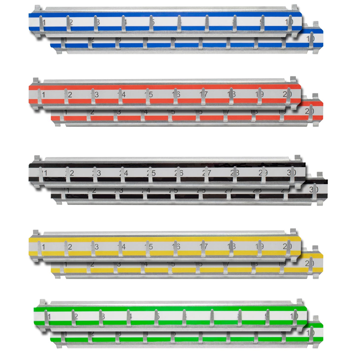 Barska AF13682 Labeled Key Shelves w/ 1-100 Numbered Hooks for Key Cabinets