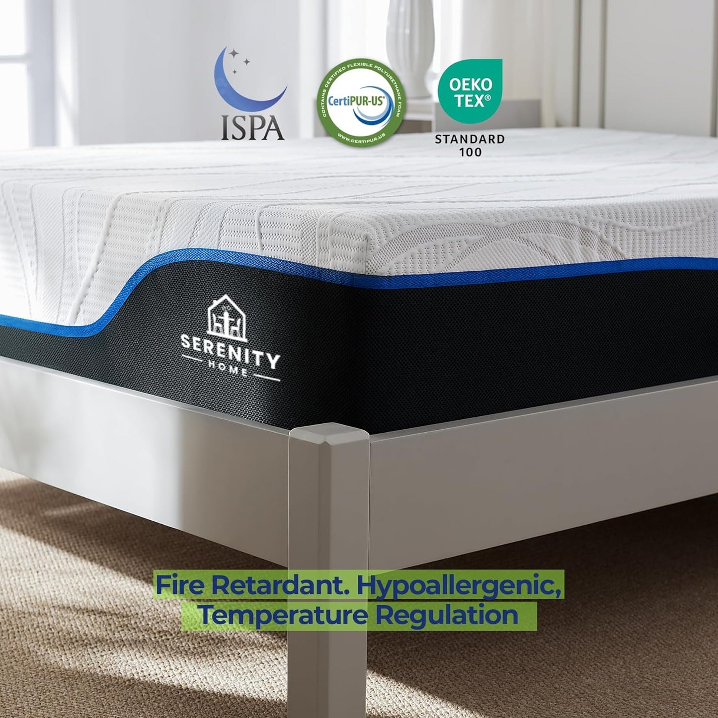 Classic Living Astralis Astralis Cooling Gel Memory Foam Mattresses, Breathable Mattress Medium Firm Mattresses | Mattress in a box