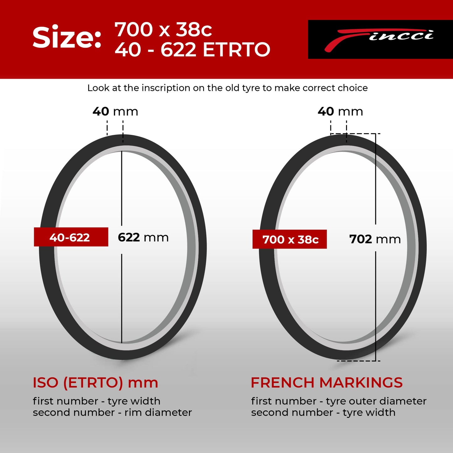 Fincci Pair 700 x 38c Tyres, 40-622, with Antipuncture Protection ? Pack of 2, Ideal for Electric, Road, Mountain, MTB, and Hybrid Bikes