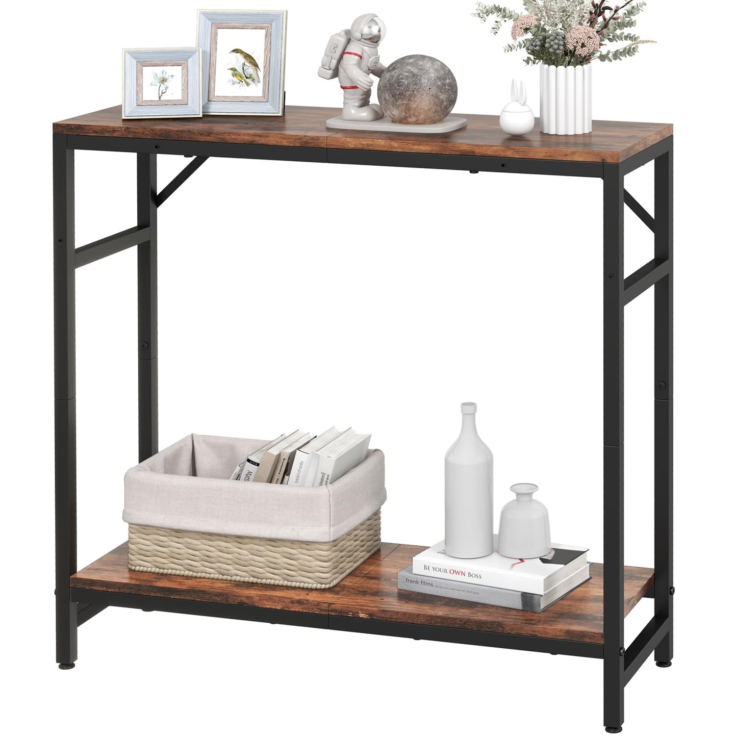 Livofloral Entryway Table, Narrow Sofa & Console Tables, Behind Couch Table for Hallway Bedroom Living Room Foyer Office