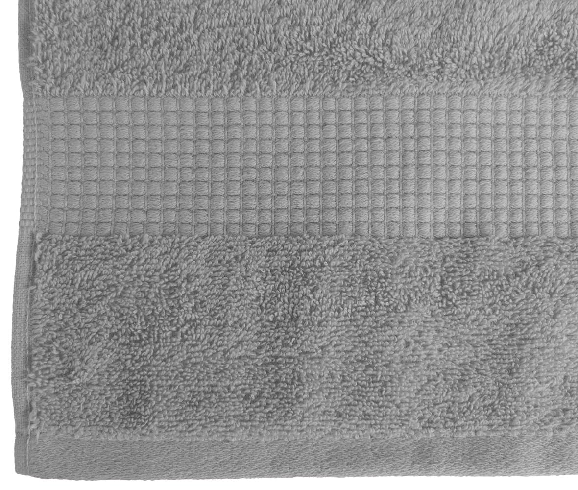 Le linge de Jules Hand Towel 50 x 90 cm – 100% Cotton – 450 g/m² – Grey