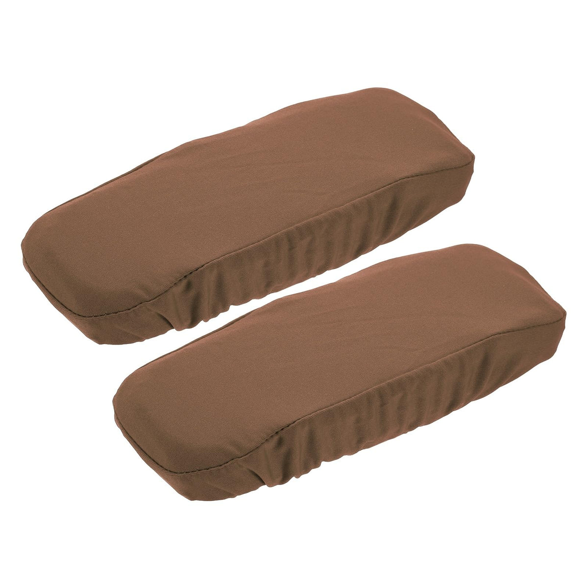 sourcing map Chair Armrest Slipcovers Covers, 22 x 7cm Polyester Removable Seat Hand Rest Protector for Office Chairs Desk ChairBrown