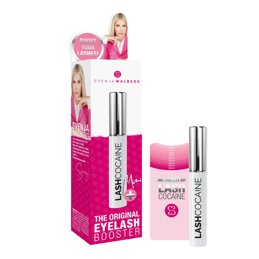 MINI LASHCOCA!NE Eyelash Growth Serum ? Lash Enhancer for Longer, Fuller & Thicker Lashes ? Paraben-Free, Nourishing Formula with 2-fold active