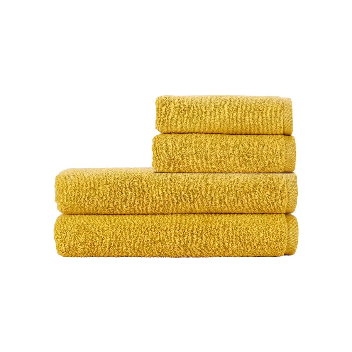 Christy Cirrus Bath Sheets Set | 4 Pieces | 2 Hand 2 Bath Sheets | Super Soft and Fluffy | Quick Dry | Lightweight Bathroom Shower Towels