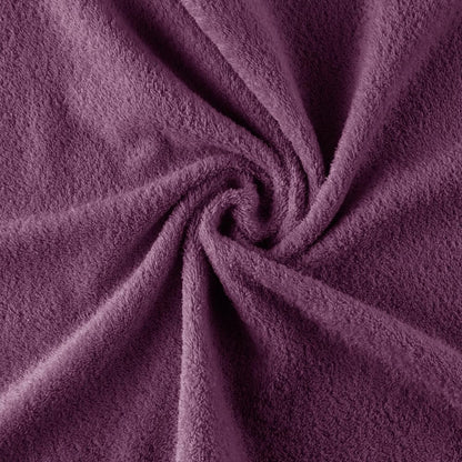 RIZO Top Towel – Set of 1 Shower Towel – Bath Towels – 100% Combed Cotton – 600 g/m2 – Measure 70 x 140 cm – Aubergine