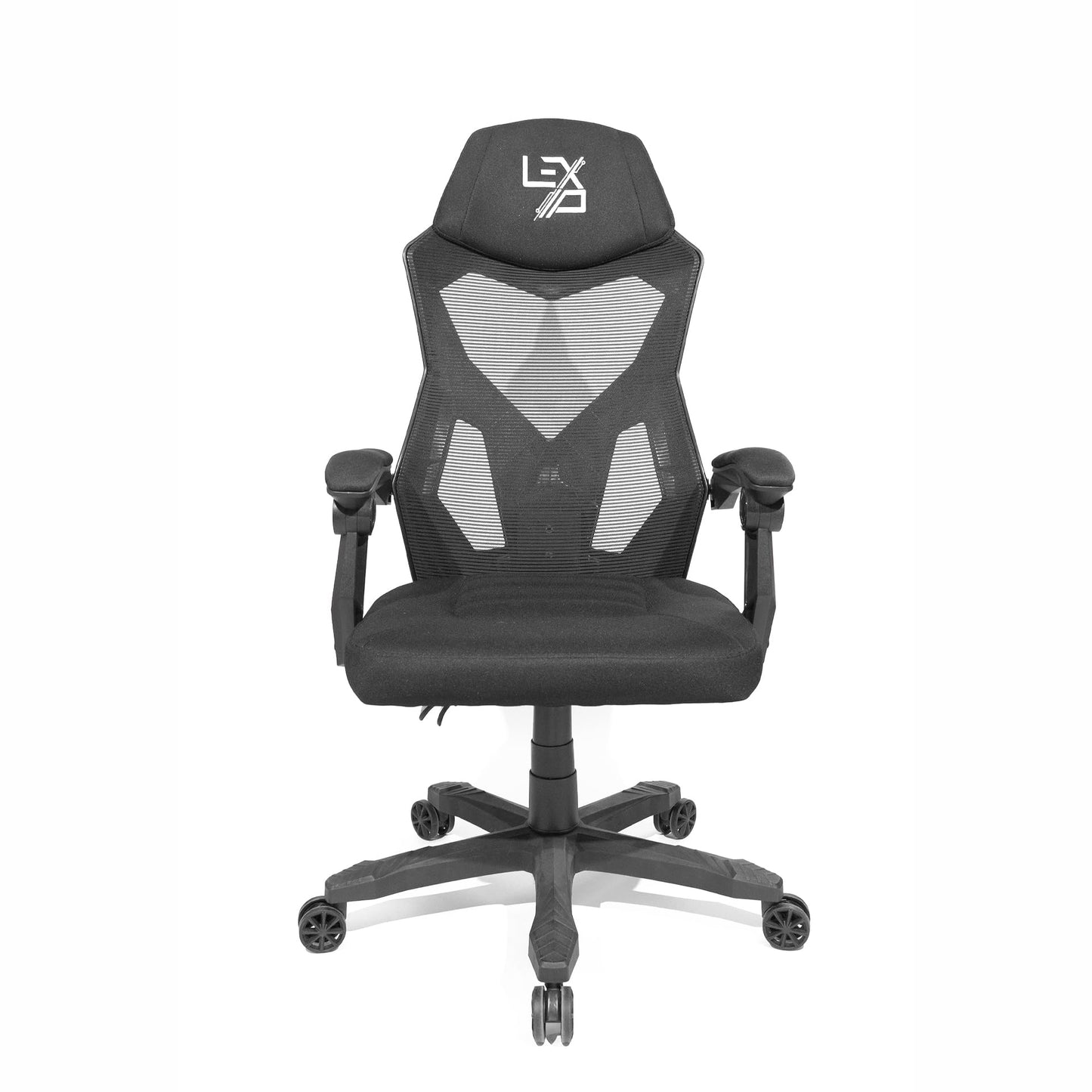 Lexip Ergonomic Gaming Chair with Recline Synchronised Padded Armrest