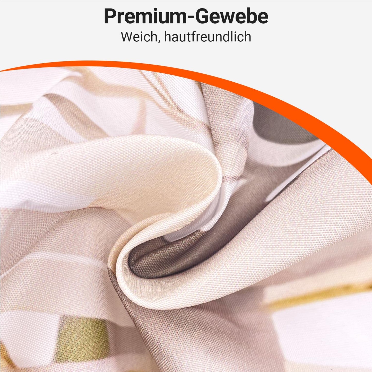 Lerores Shower Curtain, 200 x 200 cm, Grey Autumn Leaves, Weighted Hem, Anti-Mould, Water-Repellent