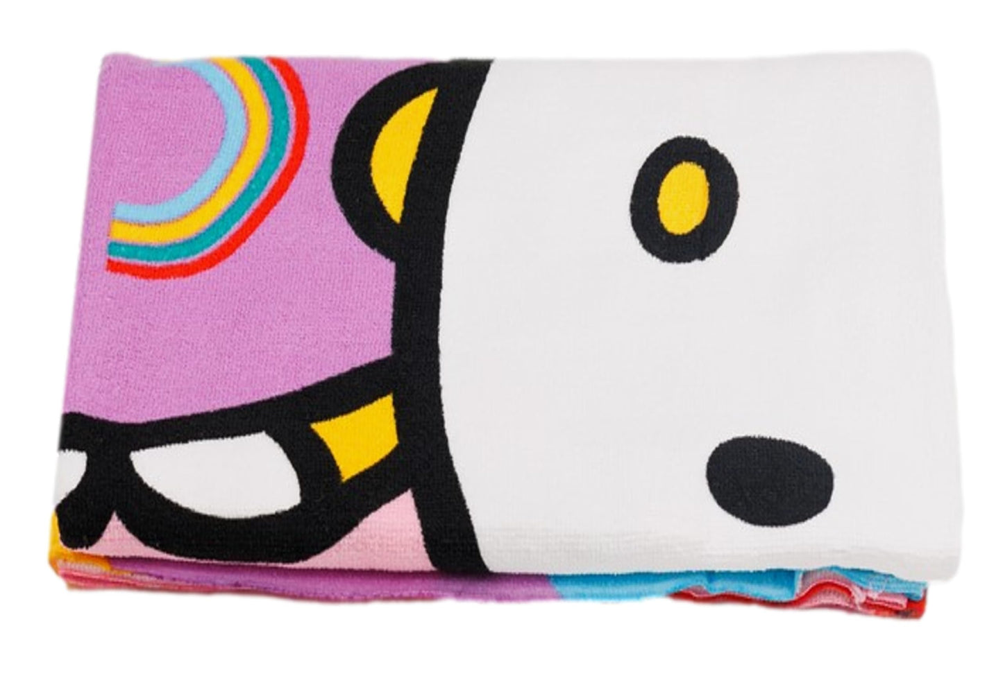 Aymax Children's Towel Beach Towel Beach Towel Bath Towel 70 x 140 cm Boys and Girls Microfibre (Hello Kitty)