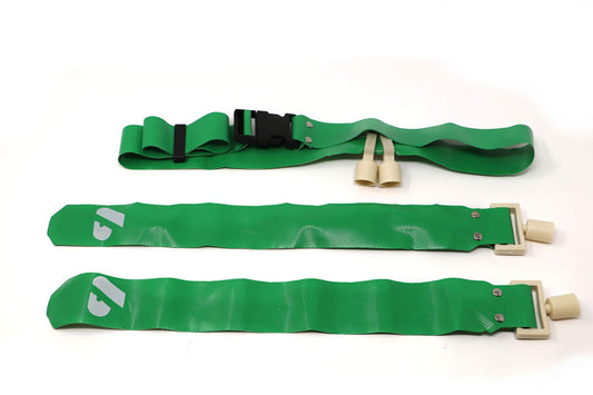 BARNETT FLAG POP Deluxe flags and belts by 10 (1 by 2) (Green)