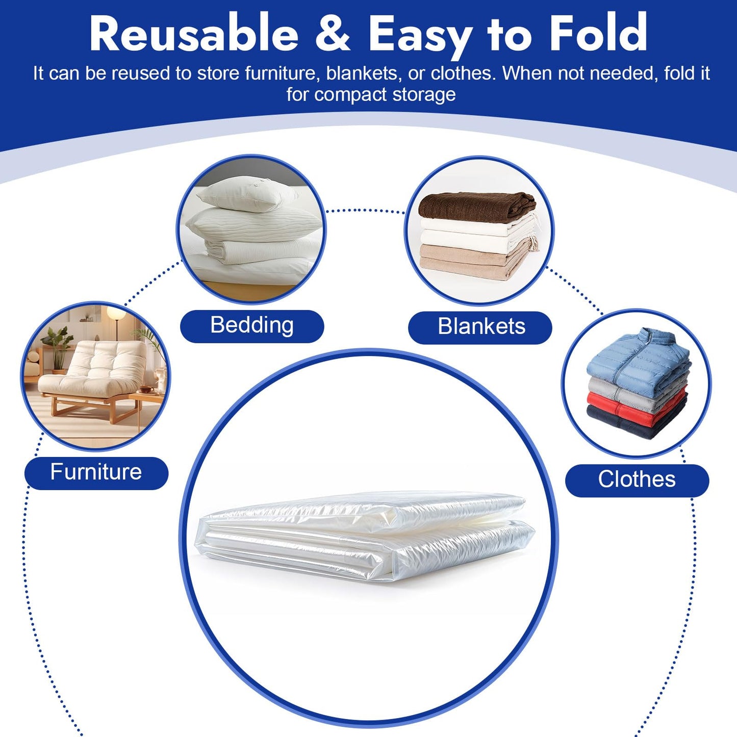 Waterproof Mattress Cover for Moving, Super King-200 × 240 × 35 cm