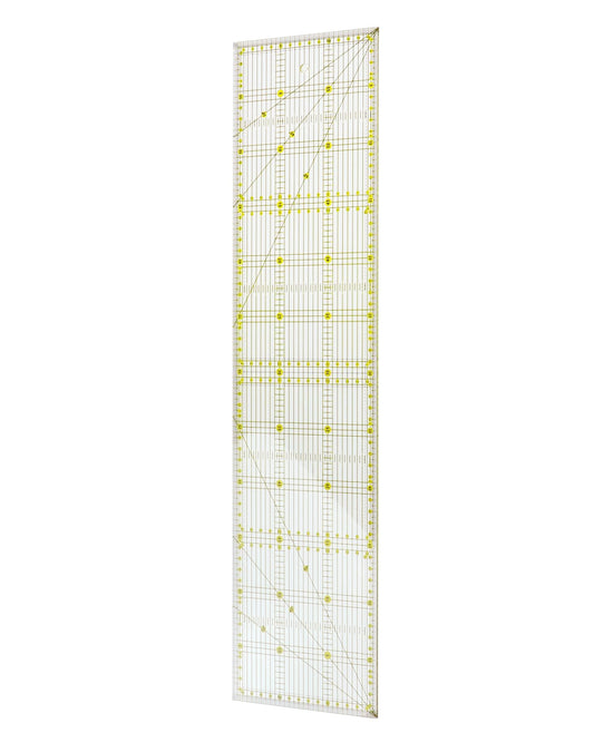 QWORK? 15 x 60cm Quilting Ruler, Precise Sewing Ruler for Quilting, Sewing and Patchworks (6? x 24?)