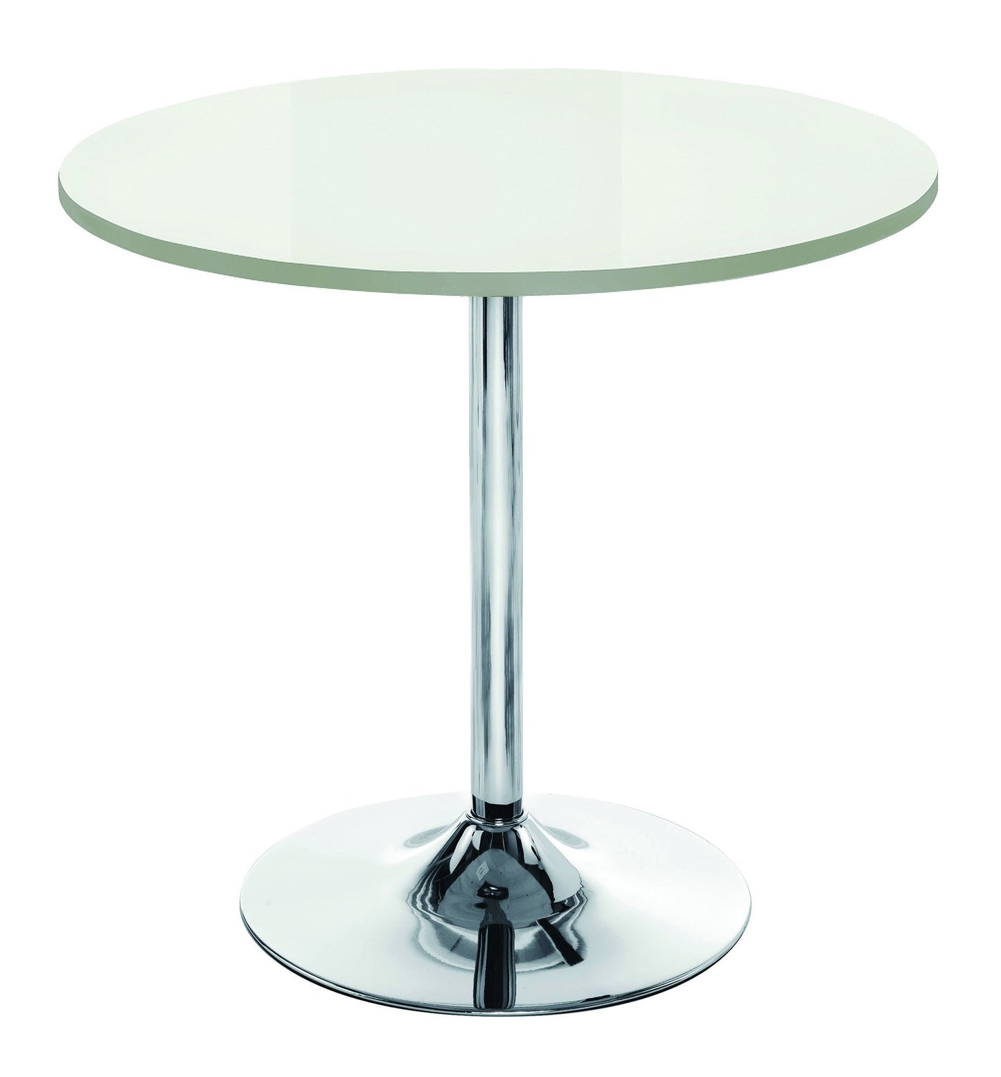 80cm Indoor Café Bistro Table. Round Dining Table For Kitchen, Dining Room, Home Or Office Space. Pedestal Table Home Furniture With Aesthetic MDF