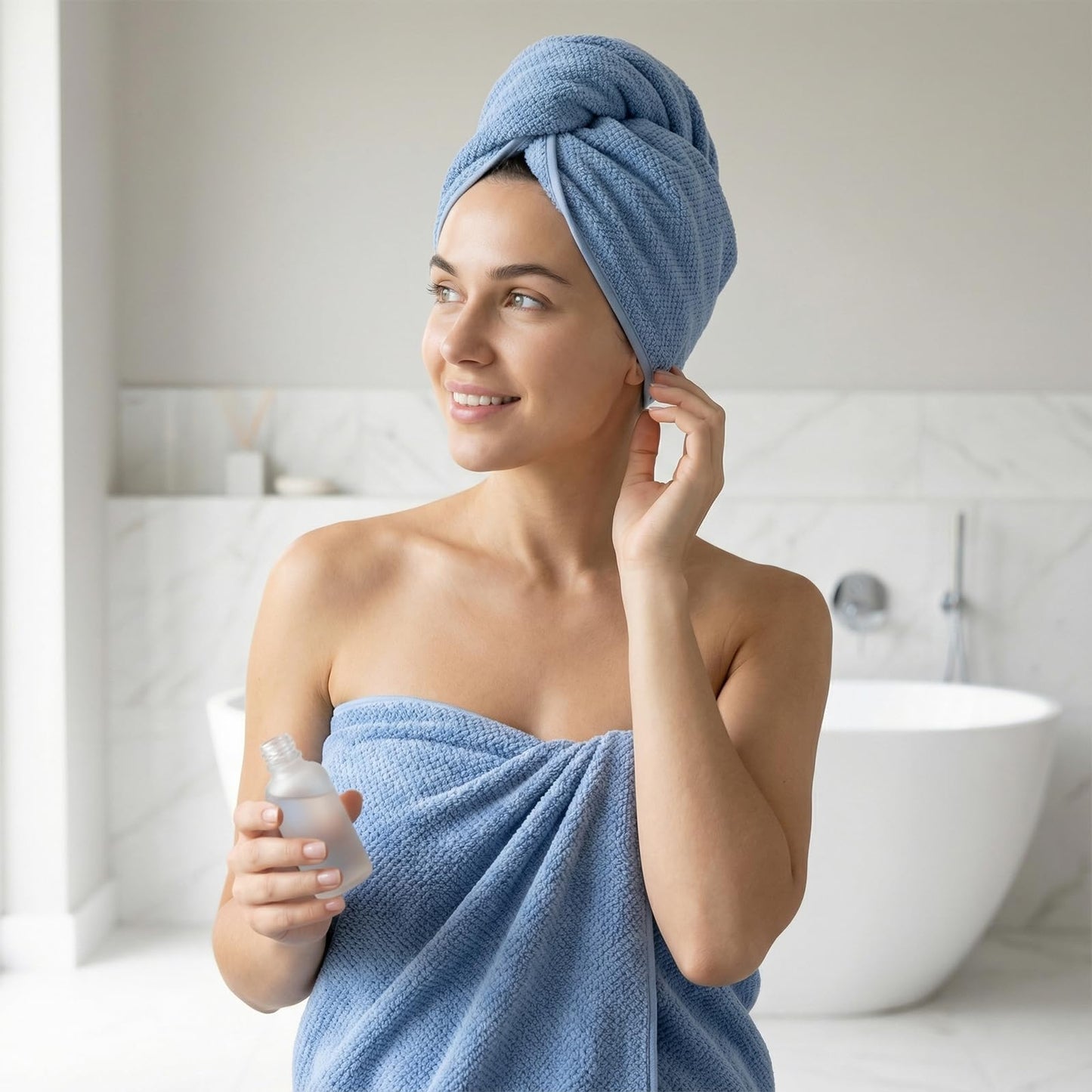 REDKISS 1-Pack Extra Large Bath Towels-100x200CM Microfibre Towel for Adult
