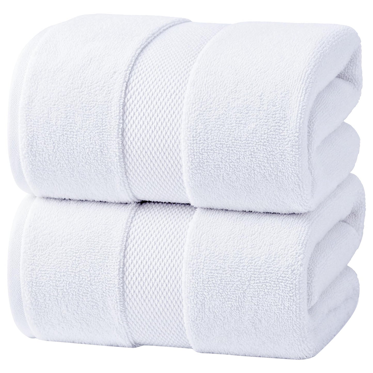 Infinitee Xclusives Bath Sheets Extra Large - 2 Pack, 600 GSM - 90 x 180 cm