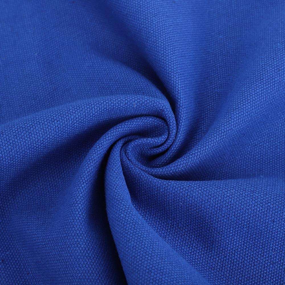 Cikonielf 1 Set Director Chair Canvas Replacement Seat Canvass Material Cloth Home Supplies Furniture Accessories(Blue)