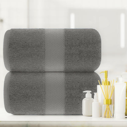 Hieftan Towels Bath Sheet Set – 100% Cotton Pack of 2 Extra Large Bath Sheets Towel 600gsm Highly Absorbent Rapid Dry Super Sheets for Bathroom 140 X