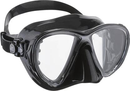 Cressi Big Eyes Evolution & Alpha Ultra Dry - Combo Diving Set Ideal for Snorkelling, Apnea and Diving - Adult Unisex, Black / Black