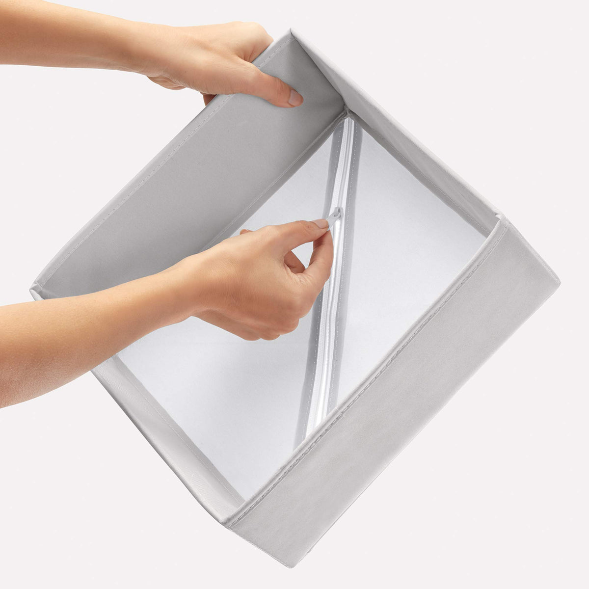 Rayen - Foldable Drawer Organiser Containing 6 Clothes Organiser Boxes in Different Sizes. 2 Boxes 14 x 10 cm