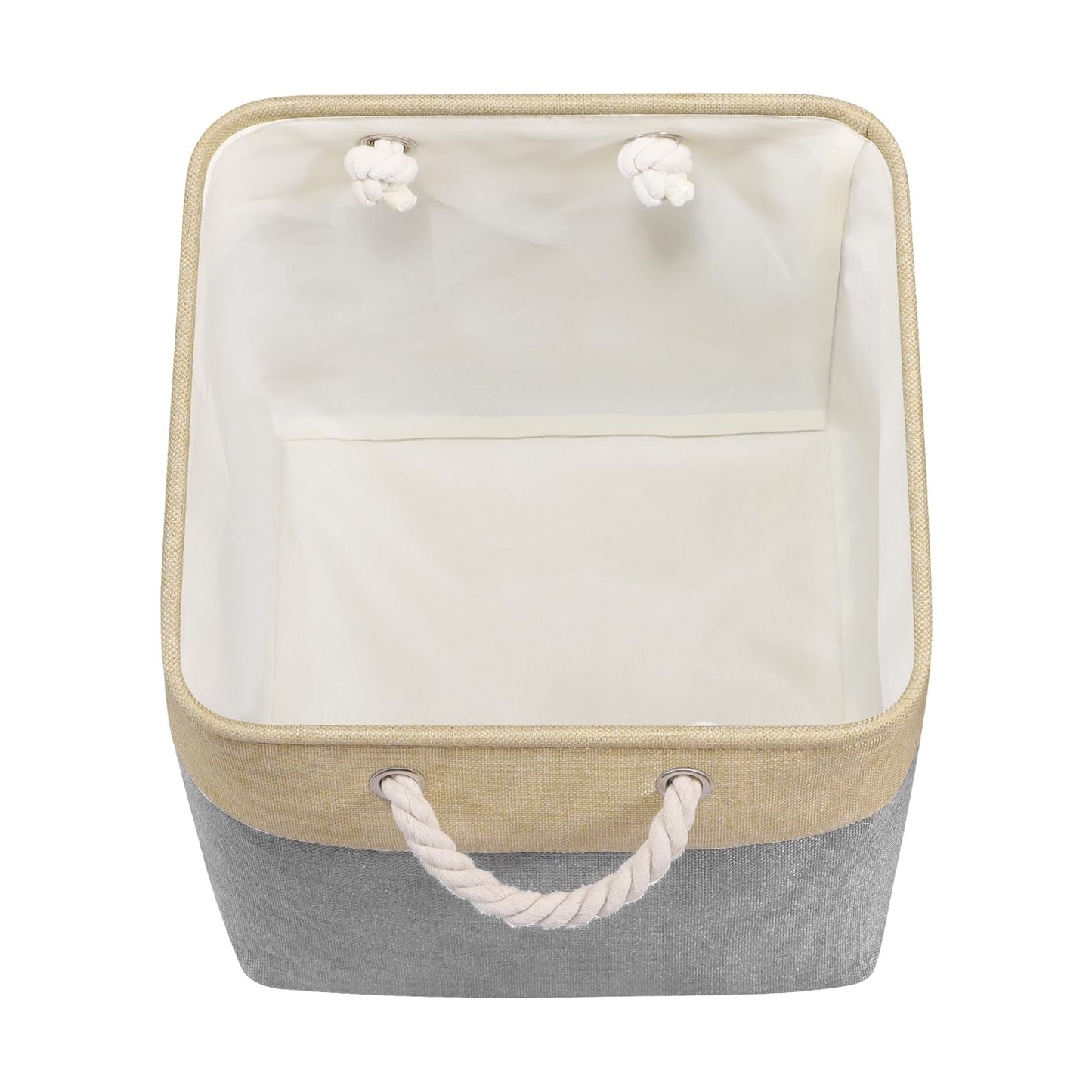 Univivi Cube Storage Boxes 12in Fabric Storage Baskets Grey, Set of 4
