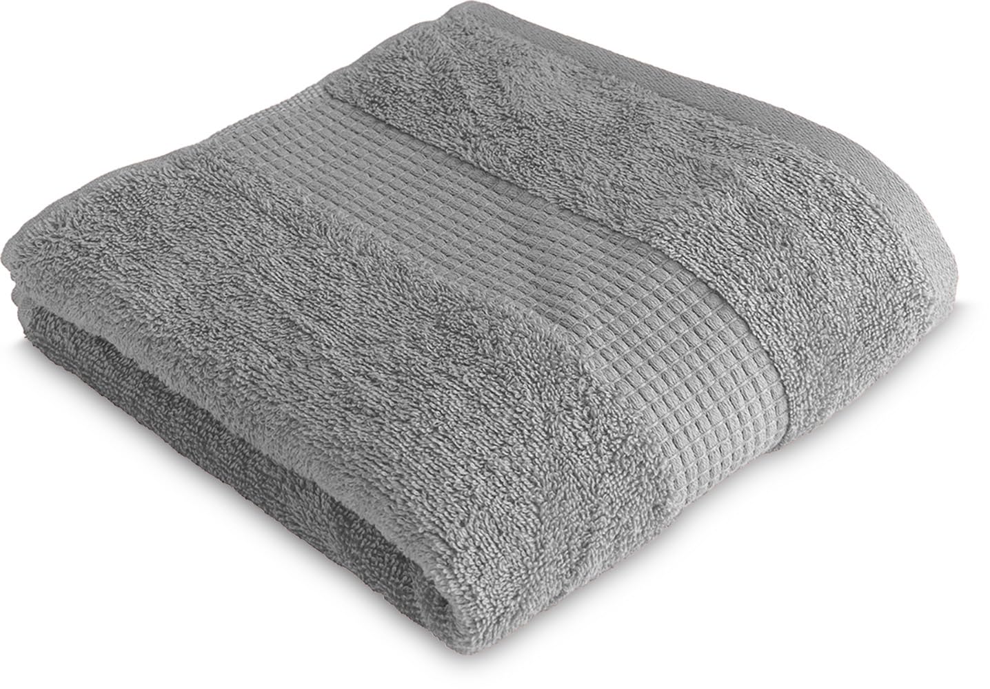 Le linge de Jules Hand Towel 50 x 90 cm – 100% Cotton – 450 g/m² – Grey
