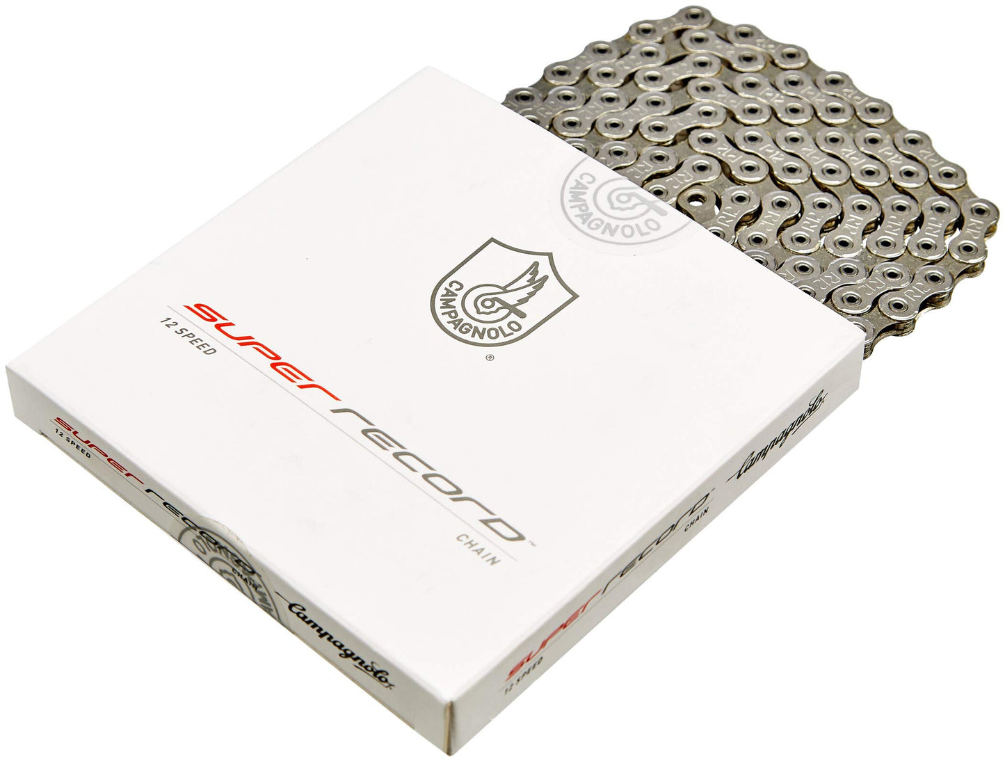 Campagnolo Super Record 12 Speed Ultra Link Chain, Black, 114 Links