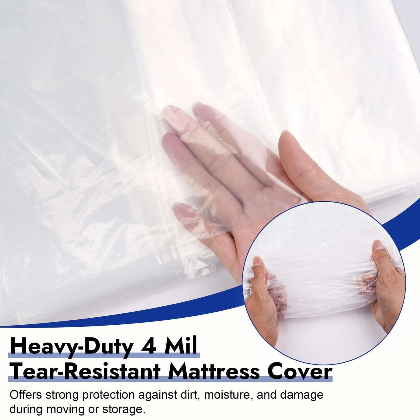 Waterproof Mattress Cover for Moving, Super King-200 × 240 × 35 cm
