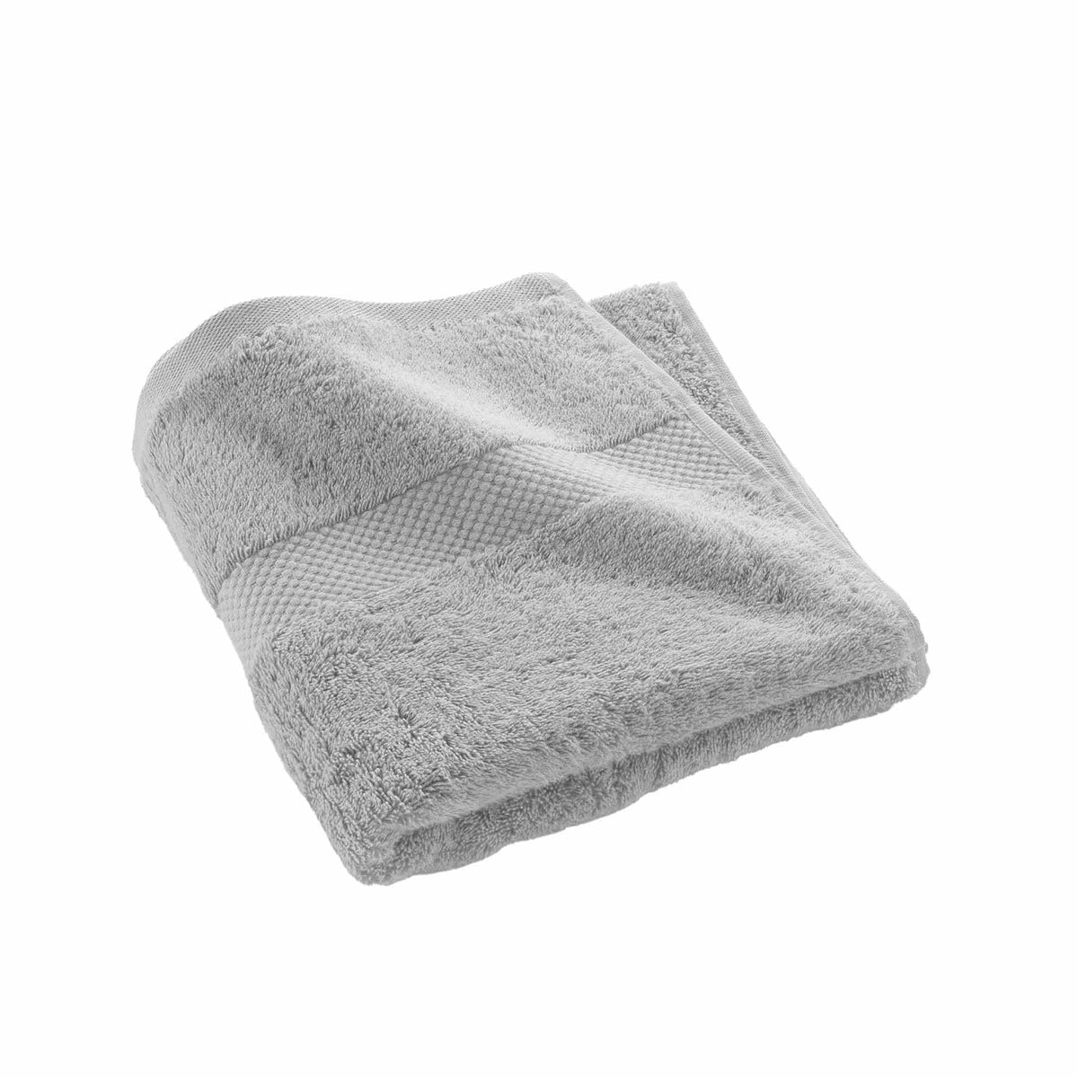 Douceur d'Intérieur, Elegance Pearl Towel 50 x 90 cm 100% Cotton Plain