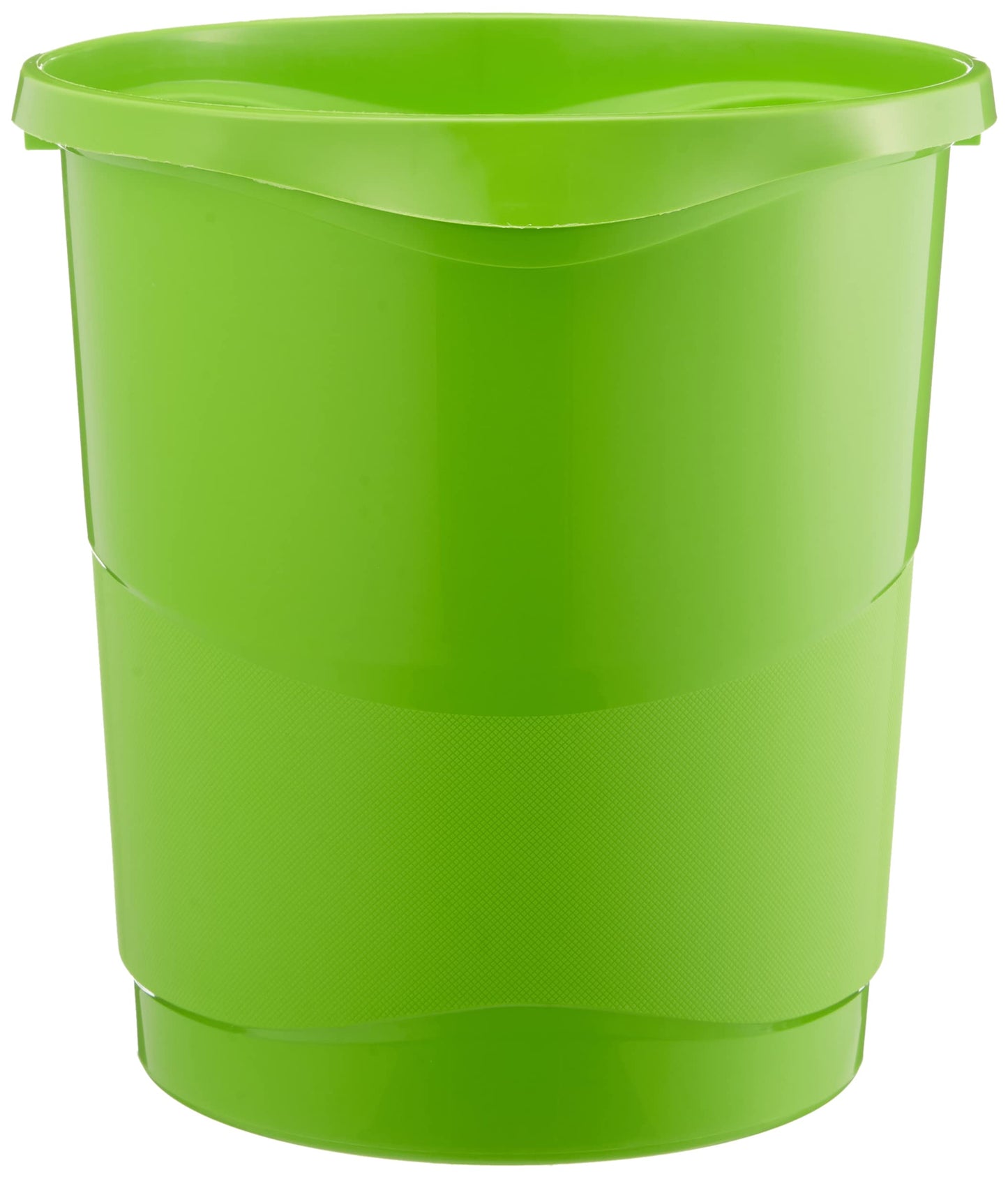 Esselte 14 Litre Europost Waste Bin, Plastic, Vivida Range, Green