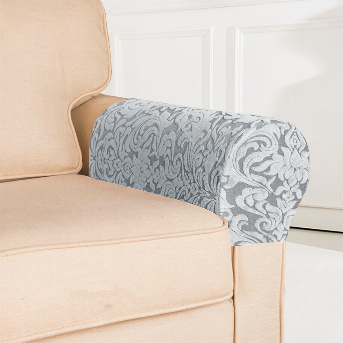 Armrest Chair Covers, Set of 4 Stretch Armchair Couch Armchair Covers for Arms Sofa