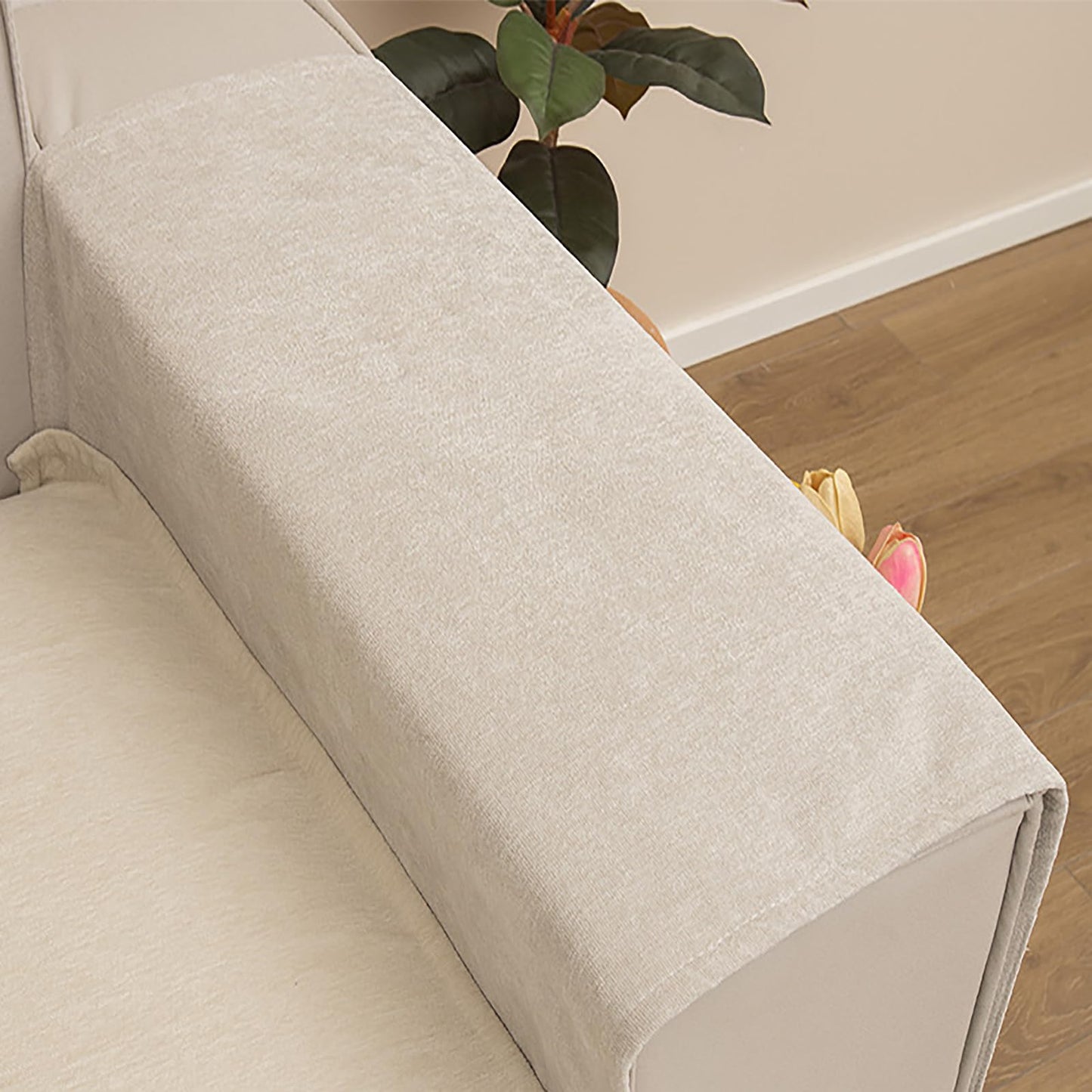 TINAYAUE Sofa Armrest Organiser with 3 Large Pockets for Remote Control, Keys, Glasses