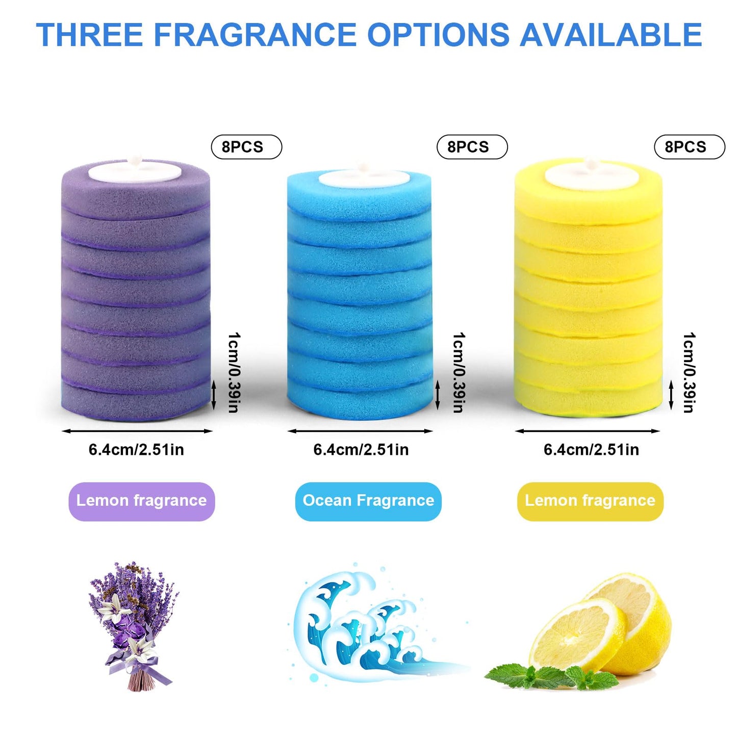 Toilet Wand Refills - 32 Disposable Toilet Brush Heads for Single Use Disposable Replacement Head For Toilet wand Toilet Brush Head Replacement Layer