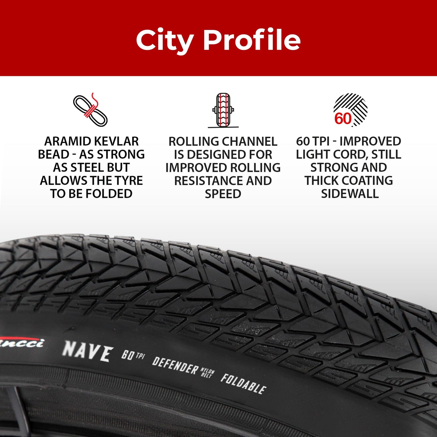 Fincci Gravel Bike Tyres 700x35c - Pair Foldable Bicycle Tires 28 inch with 1 mm Nylon Antipuncture, Tyre 37-622 60 TPI for Gravel, Mountain,