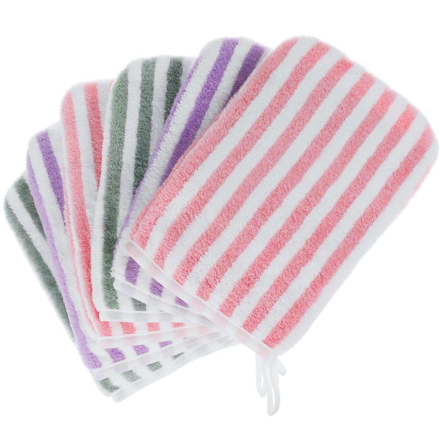 PHOGARY Face Cloths Body Wash Mitt, Super Absorbent & Soft Face Towels Facial Mitts, Reusable Makeup Remover Cloth Facial Cleansing Cloths