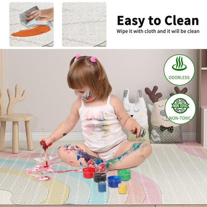 WASJOYE Office Chair Mat for Carpet, 90x120 cm Clear Carpet Floor Protector 2.2mm Thick T shape