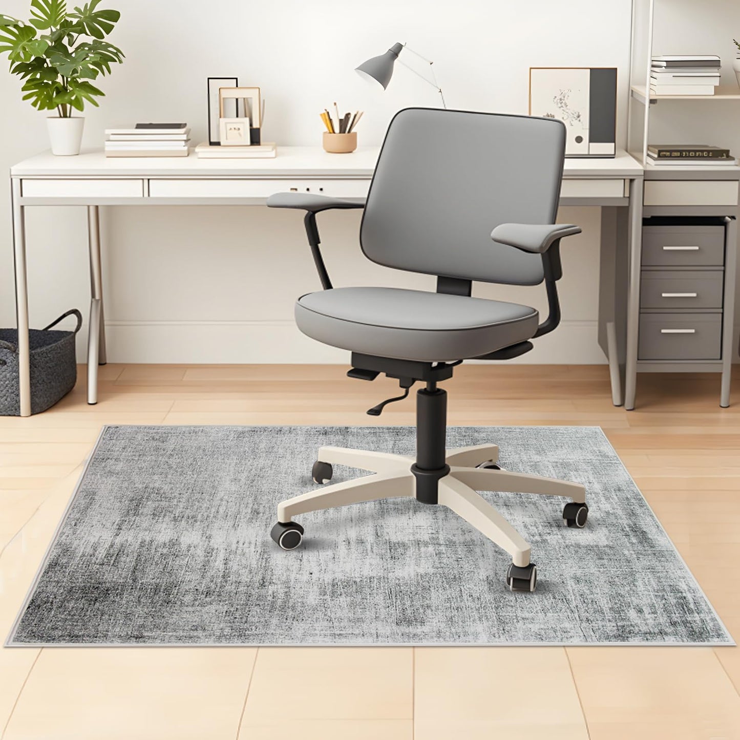 Office Chair Mat 120 x 150 cm, Floor Protector for Office Chair, Anti-Slip