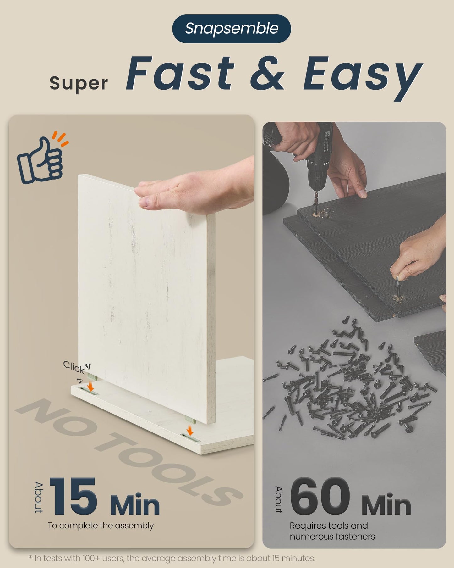 SONGMICS HOME Tall Bathroom Cabinet, Tool-Free Assembly, 30 x 30 x 170 cm