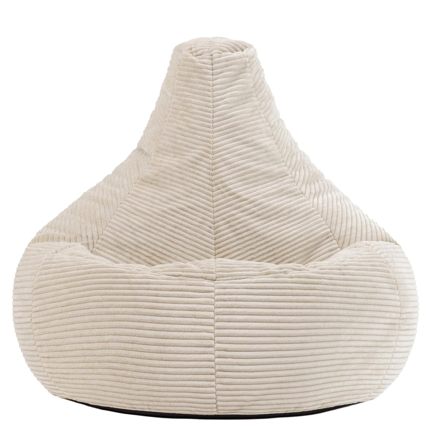 icon Dalton Cord Bean Bag with Filling Included, Set of 2, Beige
