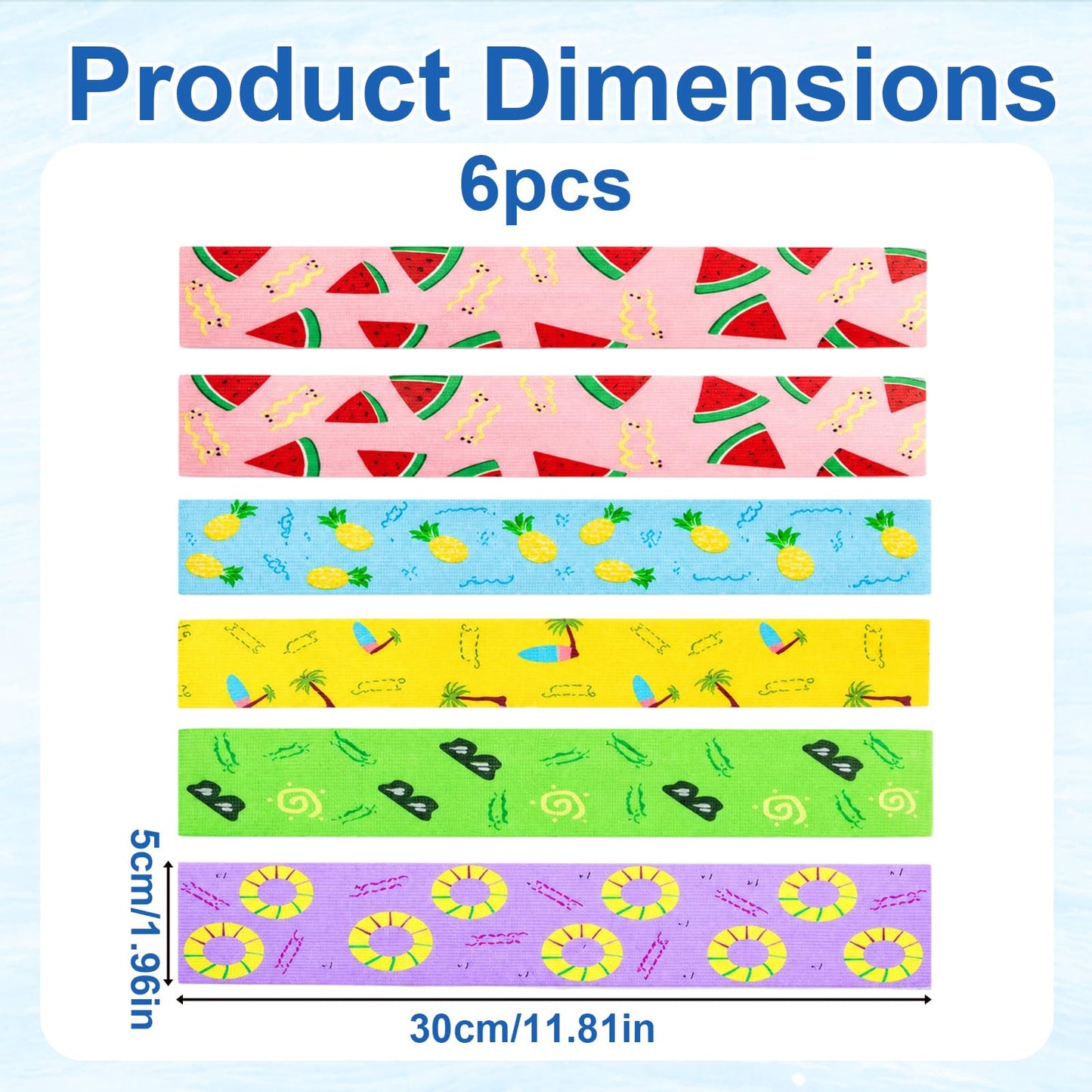 WORUIB Towel Bands for Sun Loungers, Beach Towel Bands for Sun Loungers, Secure Towels on Windy Beach Chairs, Organise Swimwear During Pool Visits